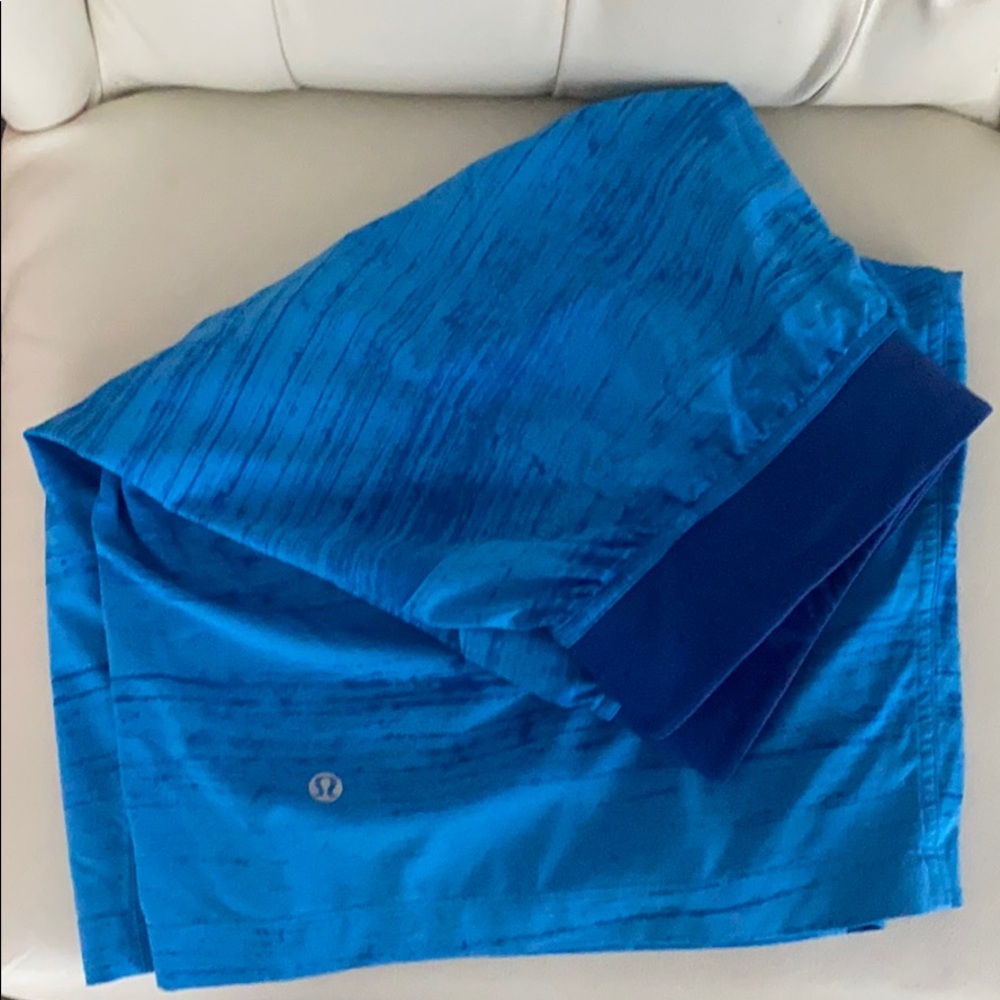 Lululemon blue shorts